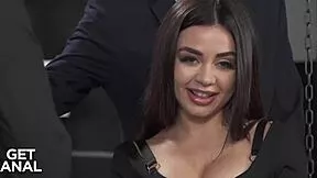 petite slut begs for double cocks in her tight ass 😈 rough dp cravings satisfied