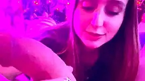 Laney Grey Sucks Brad Newman's Monster Cock Romantically Late Night POV Deepthroat Curvy Blonde Beauty