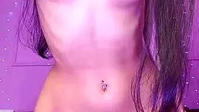 gf thanks for chocolates then rides big dildo in bath lingerie 😘