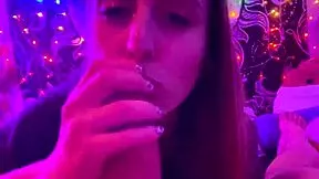 Laney Grey Sucks Brad Newman's Monster Cock Romantically Late Night POV Deepthroat Curvy Blonde Beauty