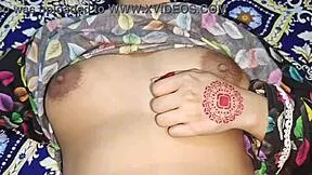 my desi stepmom's teaching me sex with her wet pussy and big tits in the bedroom 😍💦