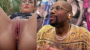 thicc beefy brown pussy licked deep 😍 princess zelda creampied hard in tight hole nerdy girl oozes cum after tendril fuck 💦