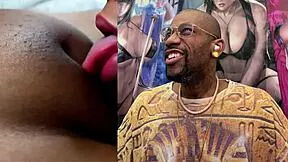 thicc beefy brown pussy licked deep 😍 princess zelda creampied hard in tight hole nerdy girl oozes cum after tendril fuck 💦