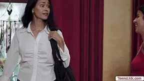 oh man... back massage got so hot she spread her shaved pussy for my tongue to dive in deep licking her wet folds nonstop