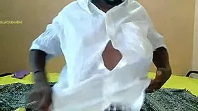 aunty shows off her sexy ass on webcam while fingering wet pussy for horny fans