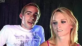 hey check out this cute blonde's first casting chat