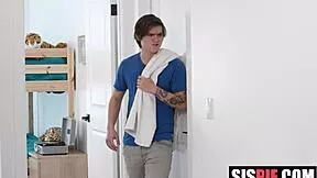 Bratty Stepsister Aria Taunts Stepbro In Shower Then Seduces For Petite Creampie Taboo Fuck