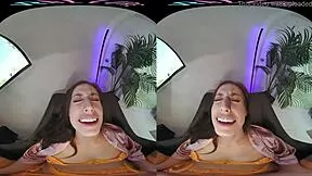i wake up so horny as sexy brunette n wanna you fuck me hard in vr reality!!