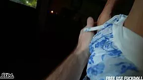 oh god my roommate elly clutch petite redhead fuckin big cock dorm neighbor style