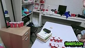 Party Teens Suck Cocks Hard and Swallow Facials in Dorm HD!