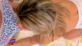 Famous soccer stud barebacks hot Brazilian tranny's tight ass until massive cum explosion