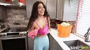 feels so good paying this cute latina maid to get naked and dirty