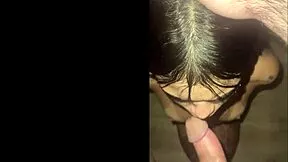 damn this sexy babe gives sloppy deepthroat facial cumshot pov