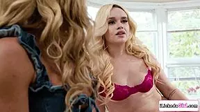 stepmom, why are you getting carried away kissing your stepdaughter like that?