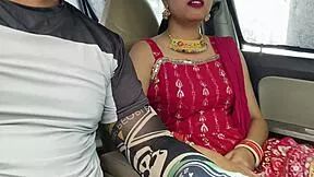 cute desi bhabhi, ready for huge dick pounding in risky car outdoor fuck?