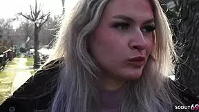 german 18+ teen risks cheating fuck on first date stranger shoves monster cock deep no condom sloppy car berlin city