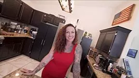 stepmom spots son's cum blast in taboo bedroom trap part 1