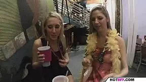 girls' college party goes totally out of control