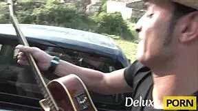 imagine big boobs brunette taking ass pounding in truck backseat