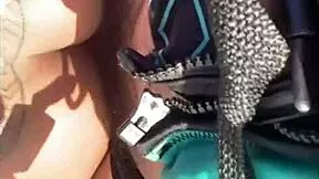 i cheated on my boyfriend with the jetski instructor right on the jetski his cock got so hard he fucked me deep.