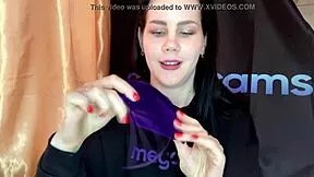 horny slut tests tight pussy with sohimi toy