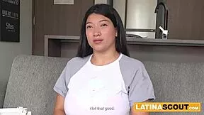 imagine huge boobs latina teen titty fucked then rough upside down face fuck