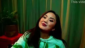 Teen Asian Findom Goddess Teases in Satin Panties Rip