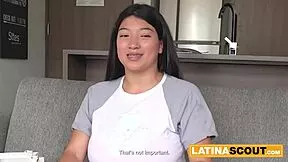 imagine huge boobs latina teen titty fucked then rough upside down face fuck