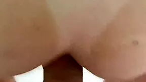 Skinny brazilian ninfeta takes it deep in her tight ass