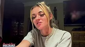 petite kinky blonde teases her juicy titties and dripping wet pussy so slyly
