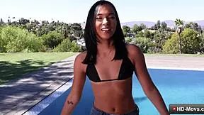 skinny brunette teen dakota tyler gets shaved pussy licked by mick blue's tongue