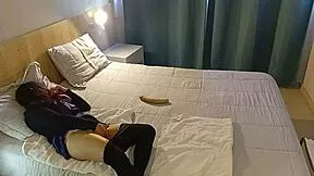 Oh god my wife fucks my ass wit double-headed dildo pegging bonding feels so good