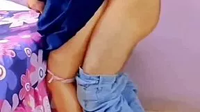 WTF THIS MEXICAN SCHOOL CHICK'S TIGHT ASS WON'T TAKE BROOMSTICK BUT LOSES ANAL VIRGINITY PUBLIC