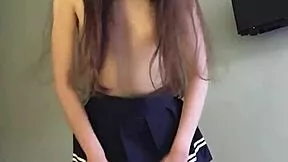 asmr joi with russian beauty in stockings short skirt no panties dirty talk nipple play dildo footjob