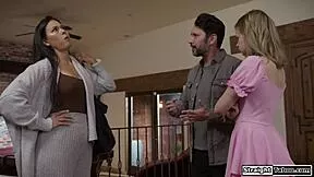 Join Bedroom Group To Lick Milf Mommy's Wet Pussy Deeply