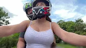 Stepmom Picks Up After College Teases Outdoor Latina Big Tits Ass