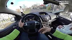 Lili Charmelle Stops Car for Bent Over Doggystyle Creampie Deepthroat Hungarian