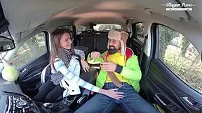 Lili Charmelle Stops Car for Bent Over Doggystyle Creampie Deepthroat Hungarian