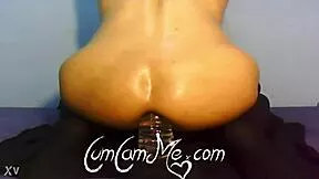 hot big ass student rides water bottle deep in her tight asshole on cam?