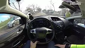 Lili Charmelle Stops Car for Bent Over Doggystyle Creampie Deepthroat Hungarian