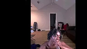 meta glasses catch darkchocolatebarbie's sloppy gagging deepthroat on bbc ugh