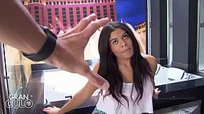 colombian latina vick valencia gets her tight pussy wrecked by big dick