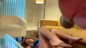 Would You Creampie This Ebony 18yo Kitchen Doggystyle on Big Black Cock?