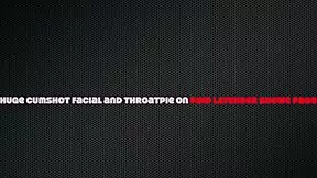 Teen begs for rough deepthroat facial cumshot load