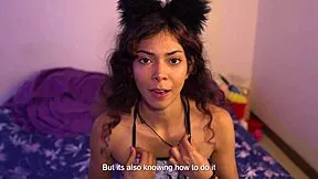 Cindy Luna spills why she went pornstar, loves submissive 4some sex with Jade and Andromeda