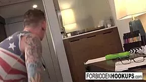 i can't resist fucking my step-brother's massive cock anymore