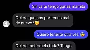 chatting with my hot teacher ends with her sucking me off