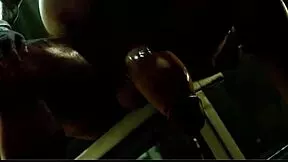 Transgender Jessie Sucks Scarlet's Big Cock in Crossdressing Workout Dance Compilation