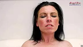 phoenix rae toys her pussy then deepthroats cock to ass to mouth