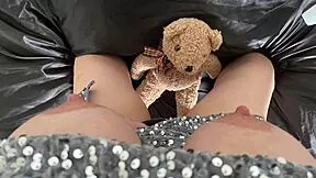 arabian snowwhite teen's asmr moans while masturbating for bbc in la